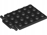 

Lego 92099 Płytka 4x6 czarna Nowa (3g)