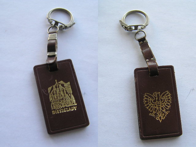 Orzeł - BIESZCZADY - stary breloczek reklama PRL