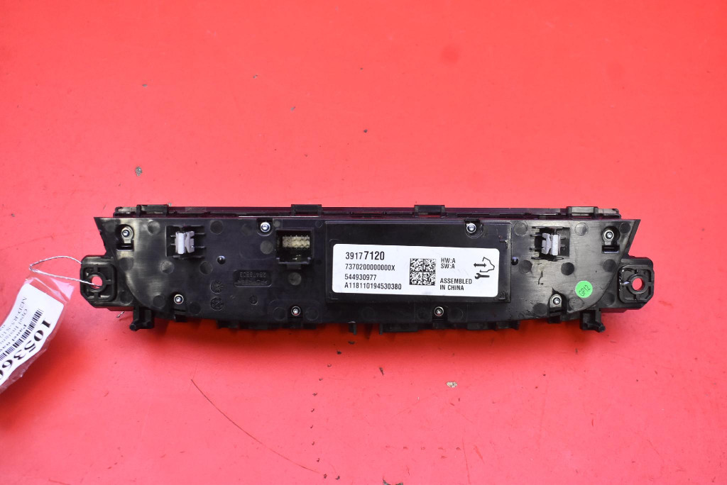 control panel air conditioning devices KLIMY 39177120 OPEL INSIGNIA B 17-20