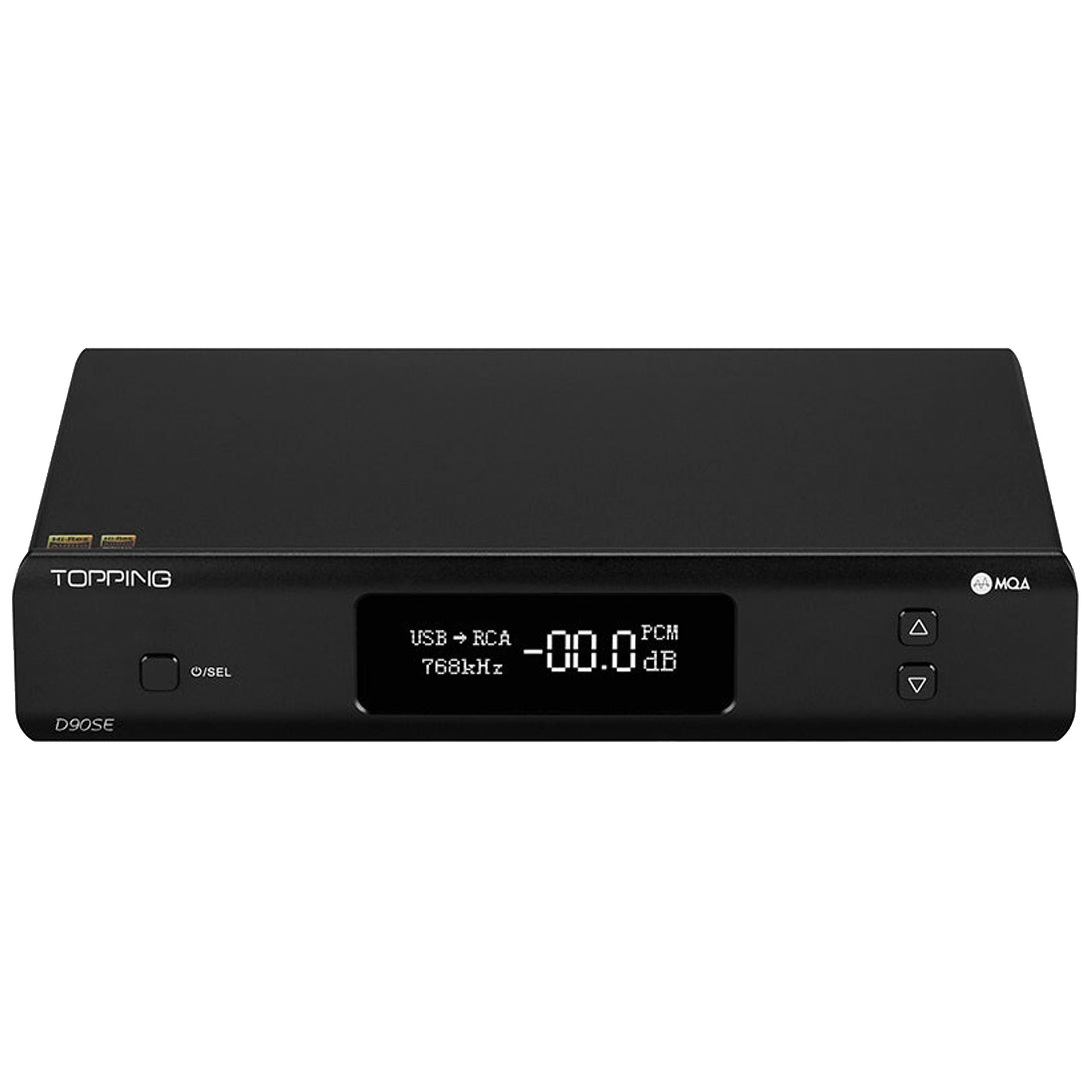 Topping D90SE Zbalansowany Przetwornik Cyfrowo-analogowy Hi-fi Dac Czarny