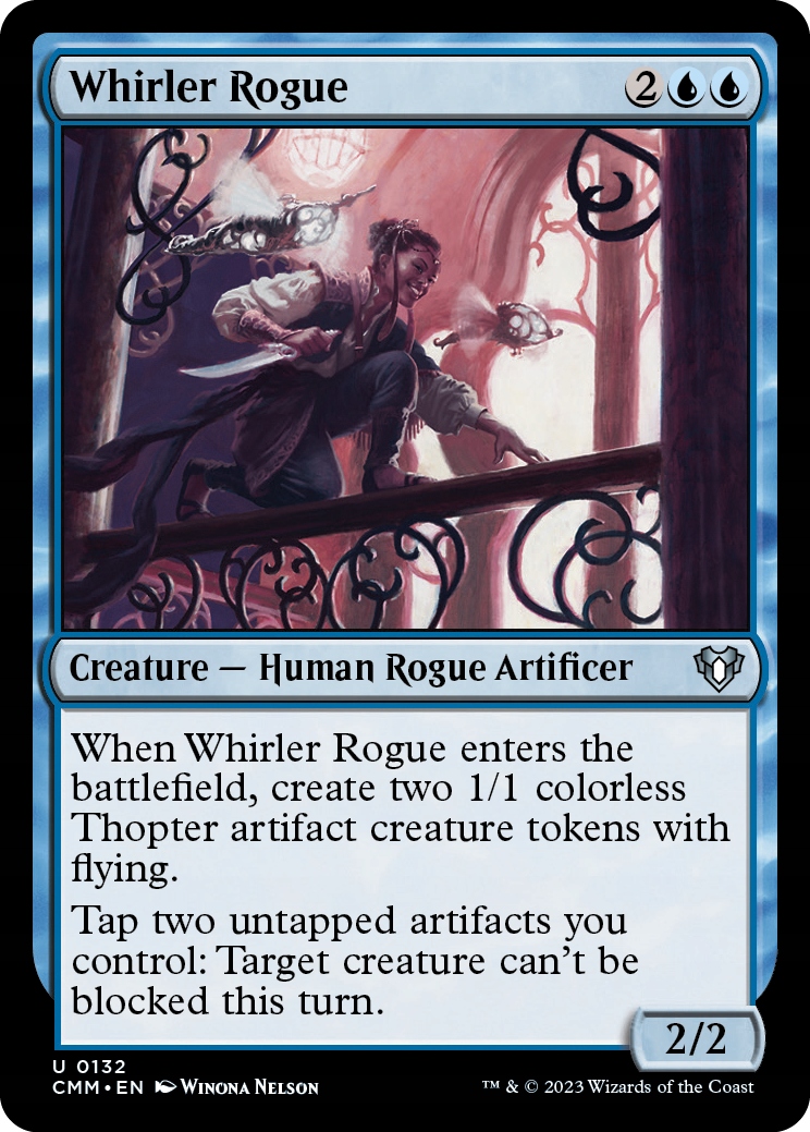 Mtg 2x Whirler Rogue (u)