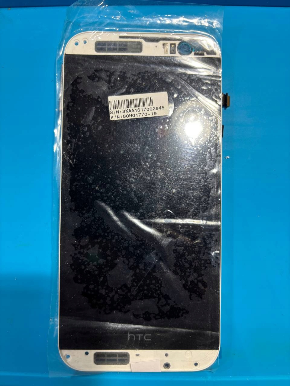 WYŚWIETLACZ LCD DOTYK SZYBA ramka HTC ONE M8 biały