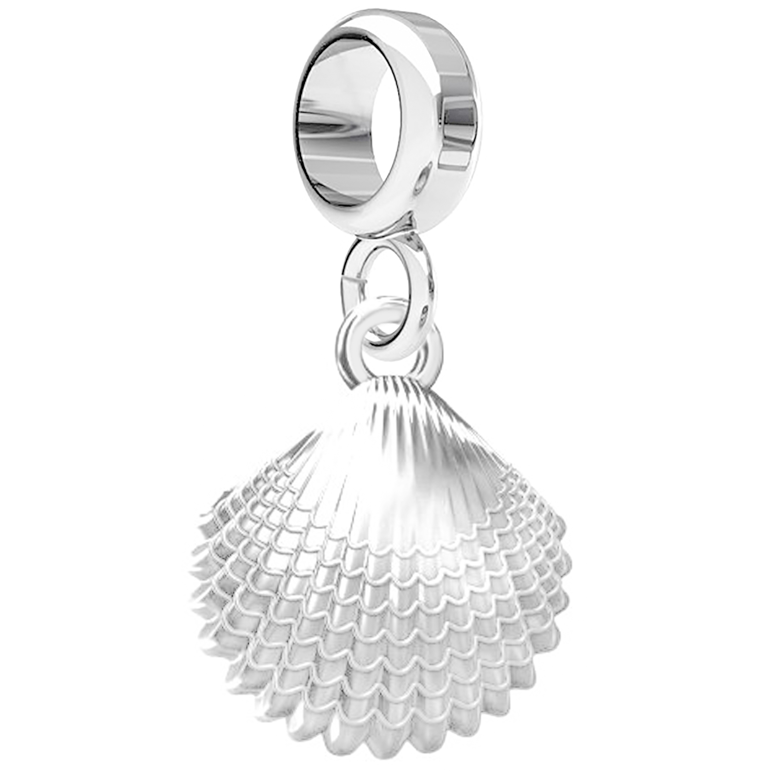 

Charms wiszący Muszelka Morze srebro 925