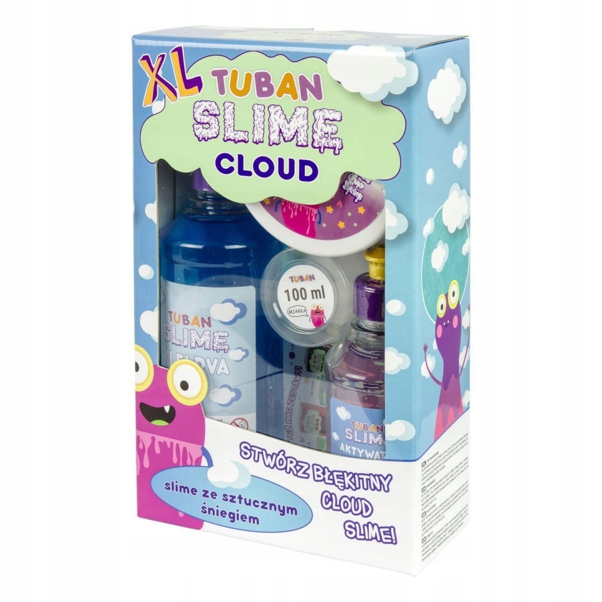 

Masa Plastyczna Zestaw Slime Cloud Slime XL