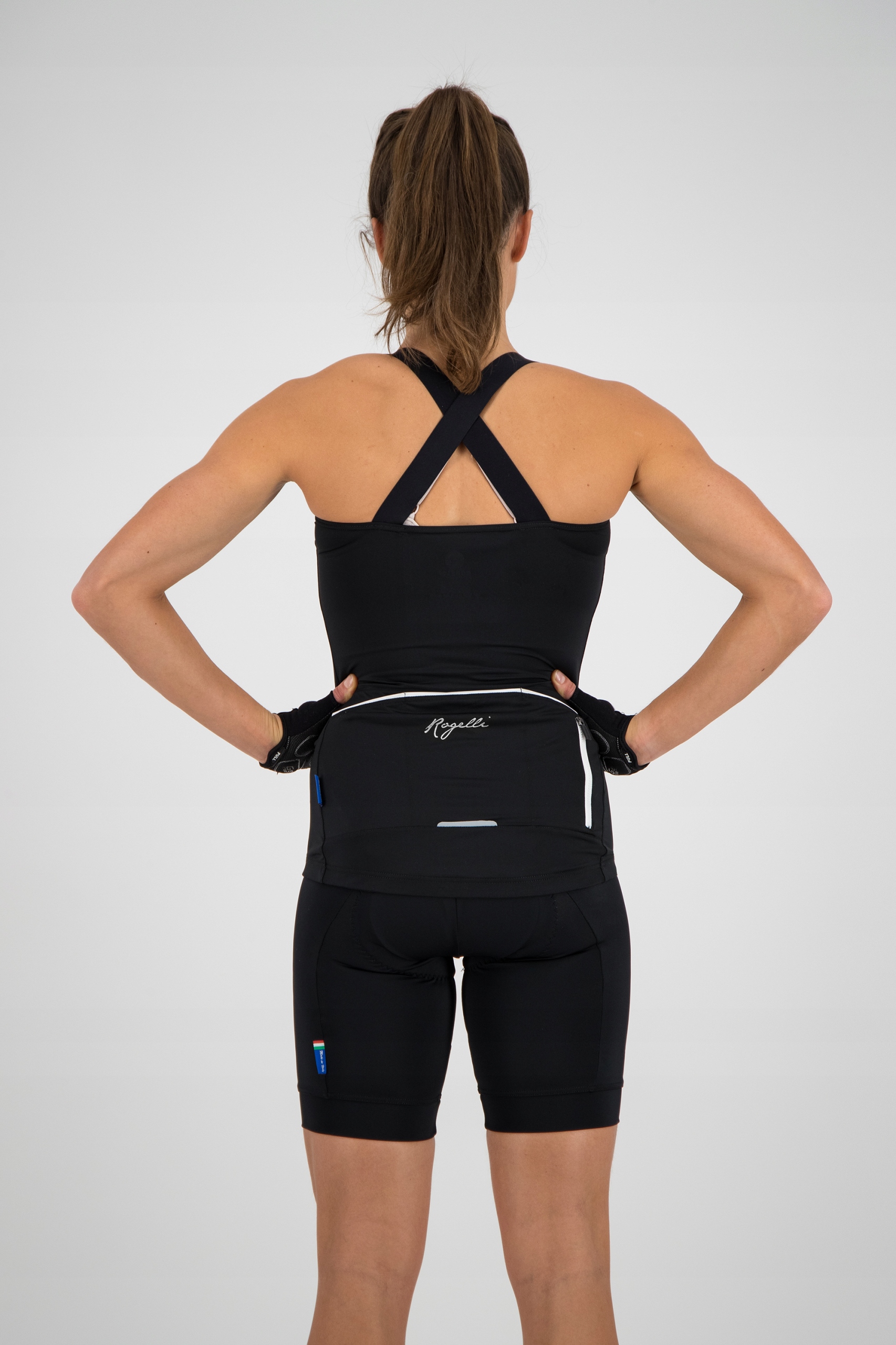 Rogelli Twist damska koszulka - TOP rowerowy Rodzaj Bez kaptura Rozpinane