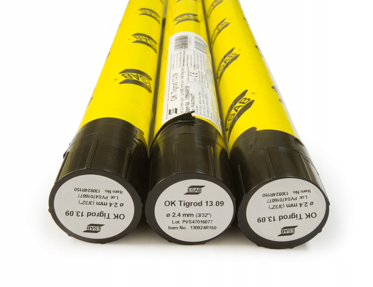 Drut pręt spawalniczy Esab Ok Tigrod 13.09 fi 1,6 mm 5 kg Tig