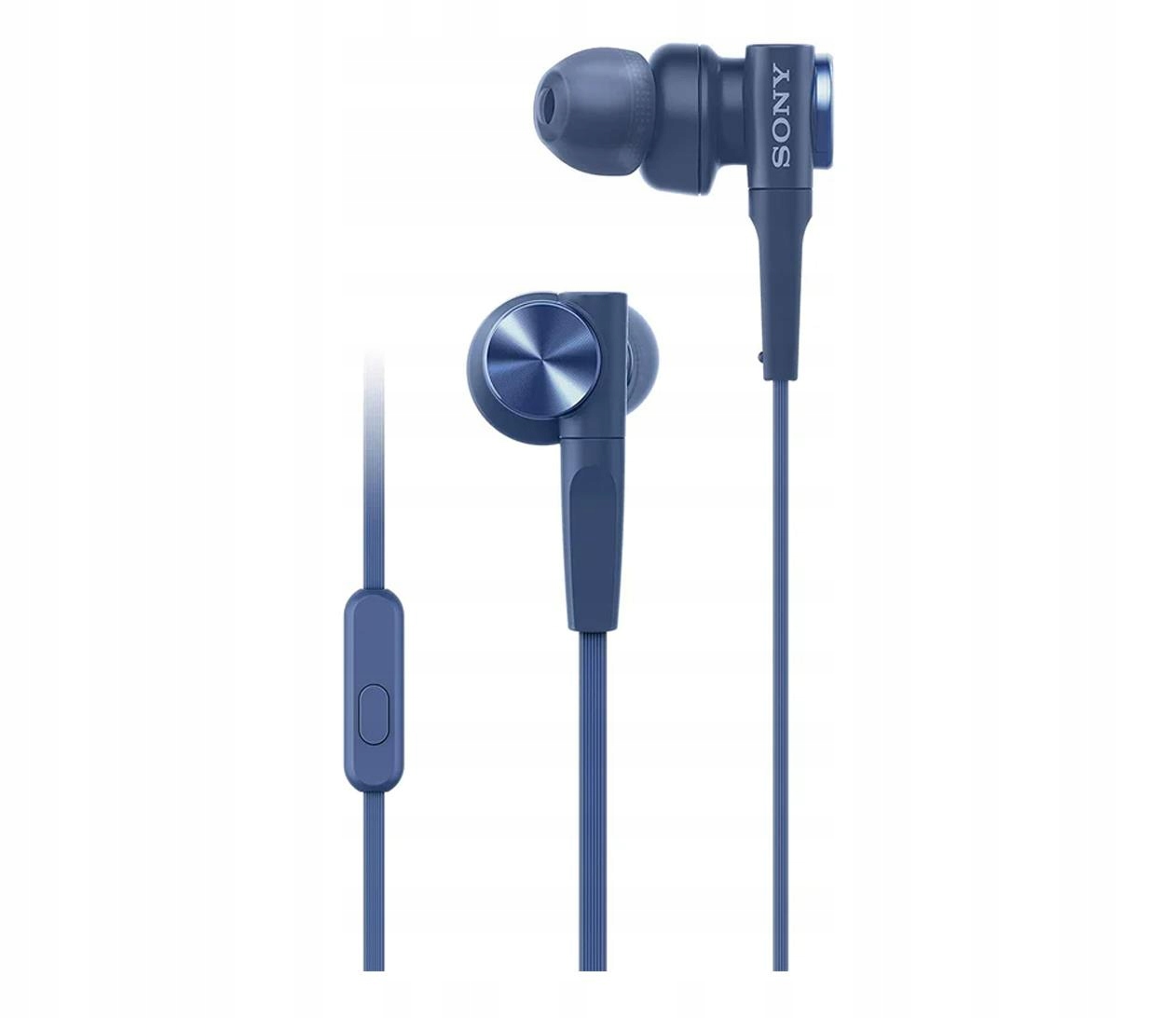 

Słuchawki przewodowe Sony MDR-XB55AP Niebieskie