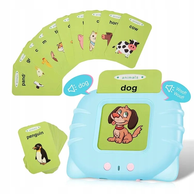 

Edukacyjna Zabawka Do Nauki Języka Czytnik Kart