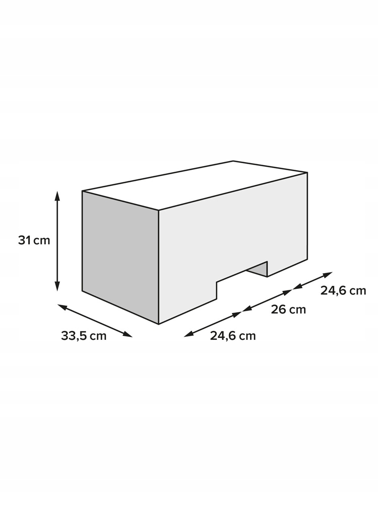 TORBA TYLNA SW-MOTECH PRO TRAVELBAG BLACK/ANTHRACITE 75 X 33,5 X 31 CM Pojemność 61 l