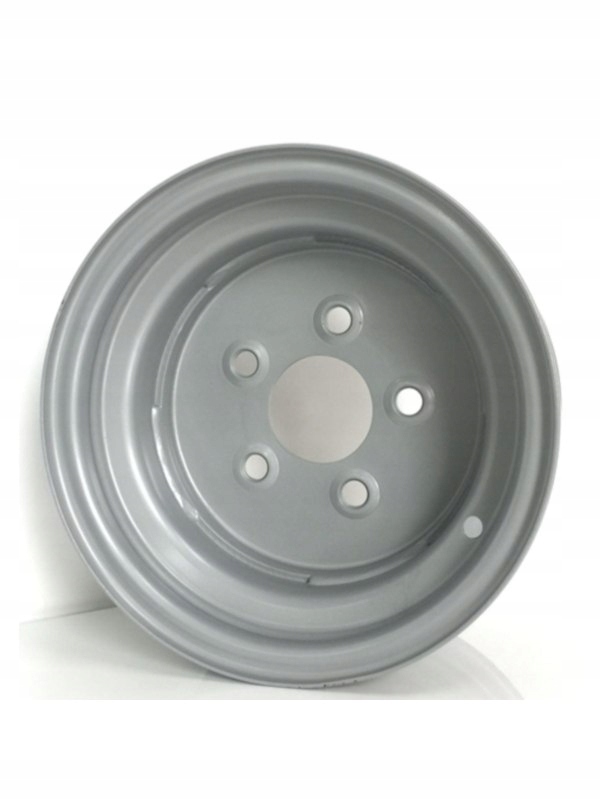FELGA STALOWA DO PRZYCZEPY SAMOCHODOWEJ 6.00x10 5x112 ET-4 Silver 6.00R10C Kod producenta 6.00x10