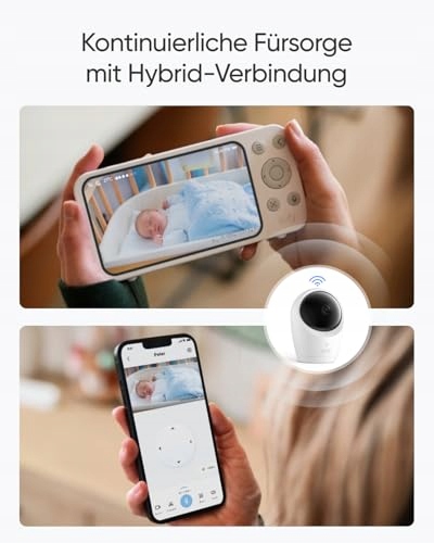 EUFY Niania Kamera E20 2K HD Offline Nocny Tryb Zoom — miniatura 2