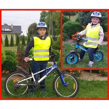 KAMIZELKA ODBLASKOWA DLA DZIECI WCIĄGANA Marka Carcommerce