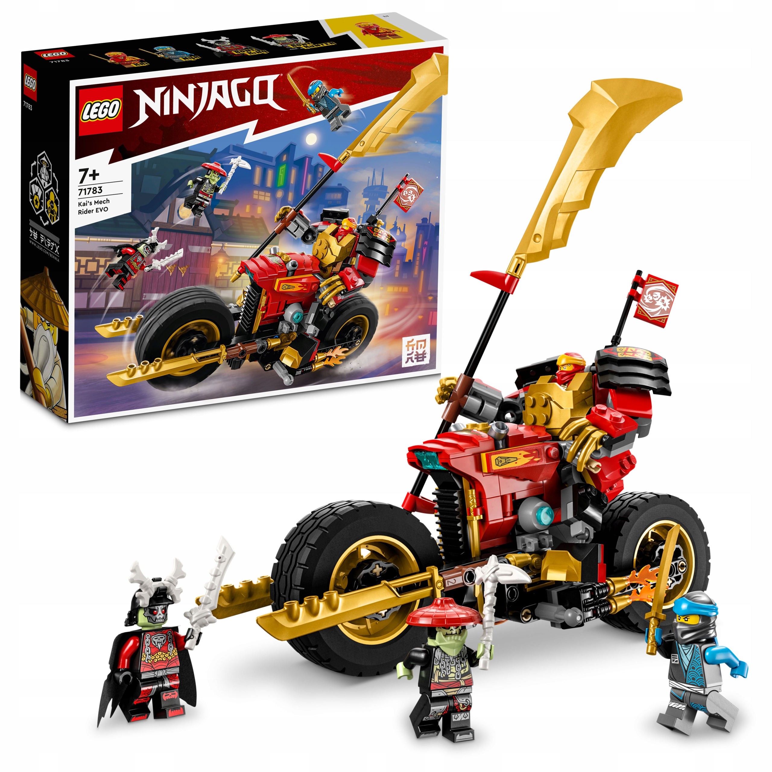 Lego Ninjago Jezdec-Mech Kaia Evo 71783