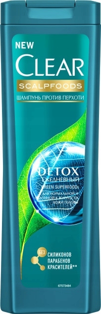 

Clear Women Detox Daily szampon p/łupieżowy 200ml