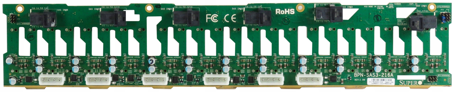 Supermicro BPN-SAS3-216A Backplane Hdd 24x Sas 2.5'' SC826TQ