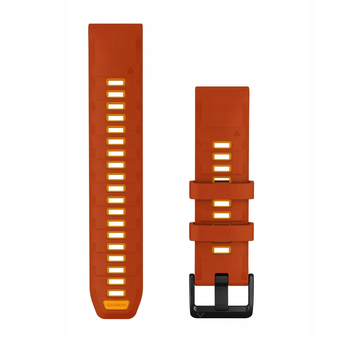 Silikonowy pasek Garmin QuickFit 22 mm Autumn Orange Spark Orange