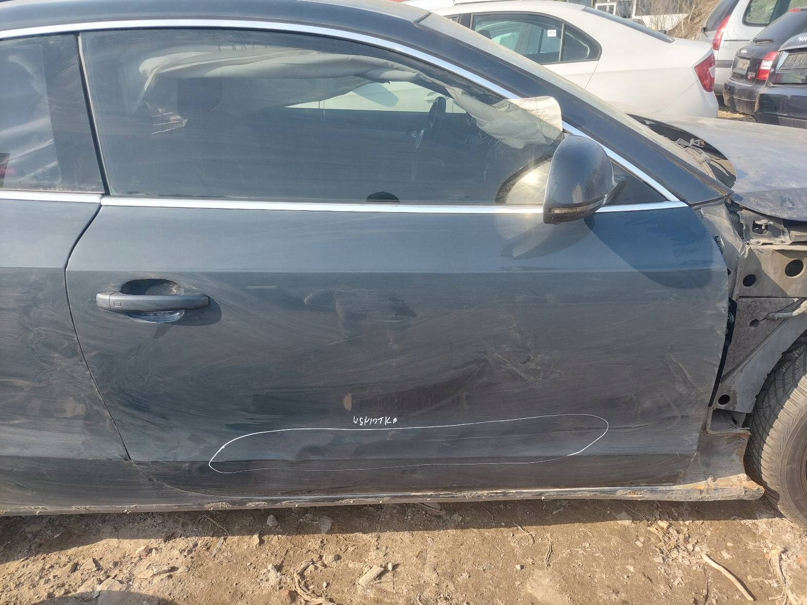 door complete right front 3D AUDI A5 8T LZ7H COUPE
