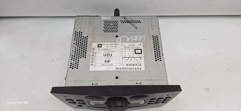 RADIO OPEL CORSA D 13289921