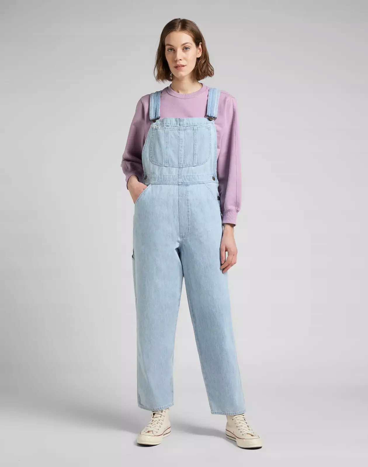 Dámská kombinéza Lee Carpenter Bib Light Robin L39GOJSP Xs