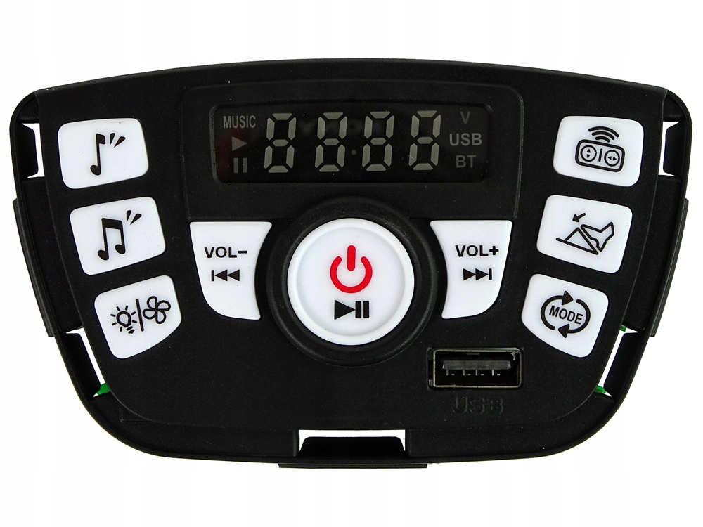 Panel muzyczny do pojazdu na akumulator Bmw M6 GT3, X5