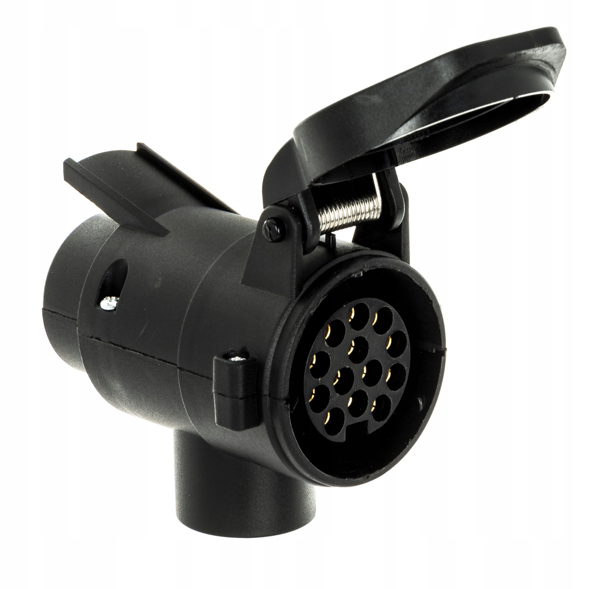Adapter 7/13 długi do gniazda przyczepki samochodowej kemping przejściówka