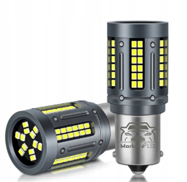 1 szt P21W BA15S Canbus Drl Wsteczne Led