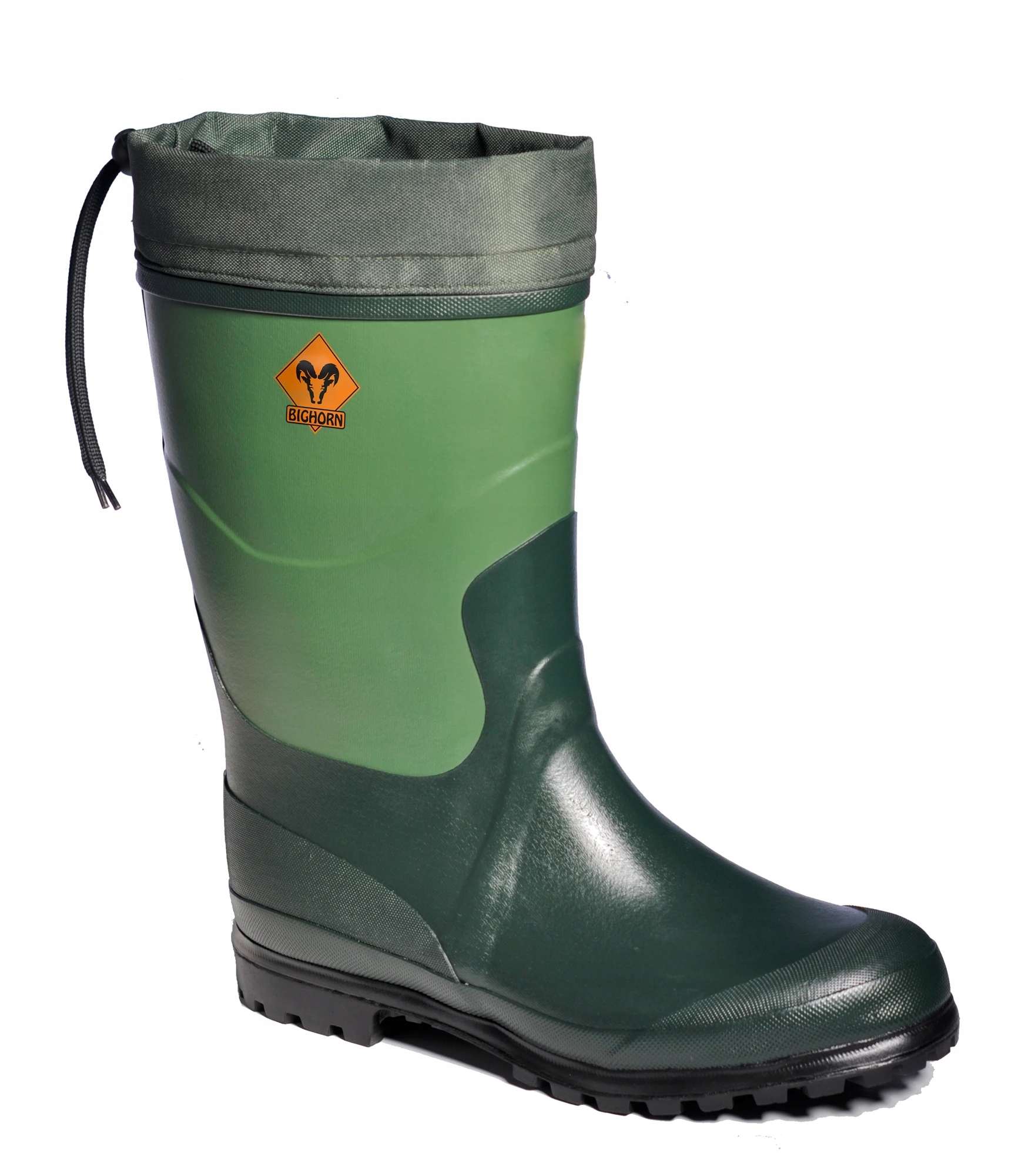 Pánské zateplené neoprenové holínky Bighorn Vermont Neo 3149 zelené, vel.46