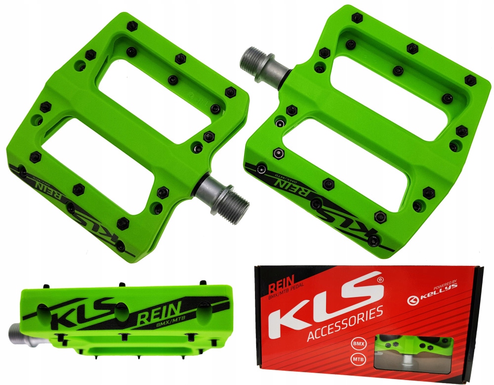 Pedały Kellys Platforma Maszynowe Kls Rein Bmx green