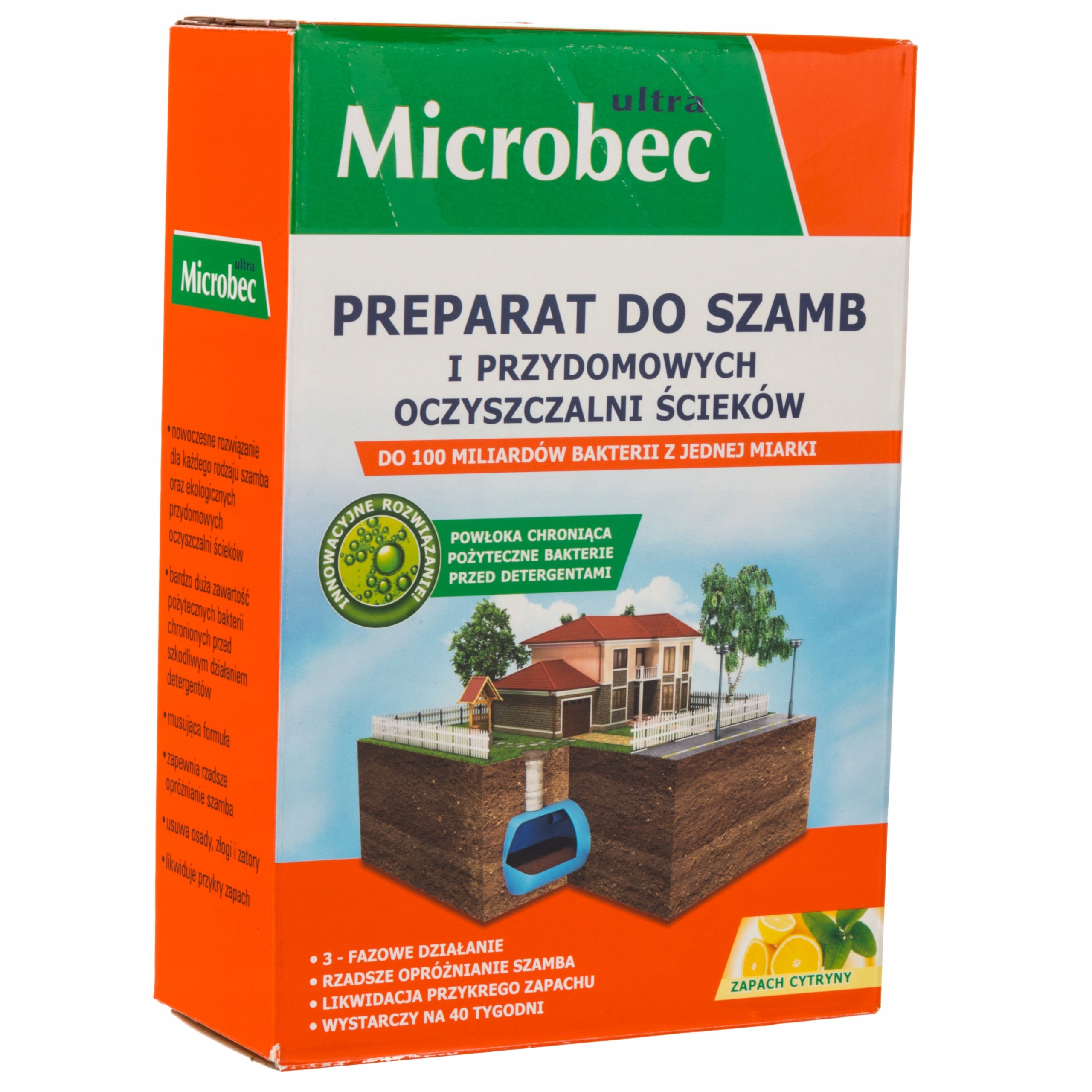 

Preparat Biodegradacji Szamb Microbec Bakterie 1kg