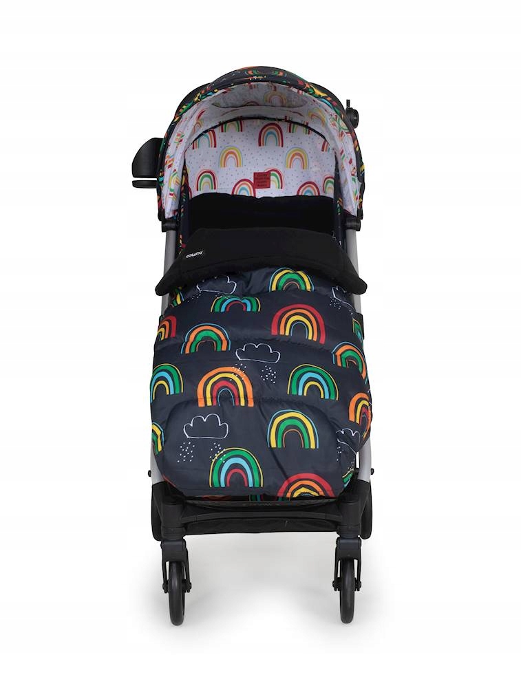 Lekka Spacerówka Cosatto Woosh 3- TĘCZA Kolor Wielokolorowy