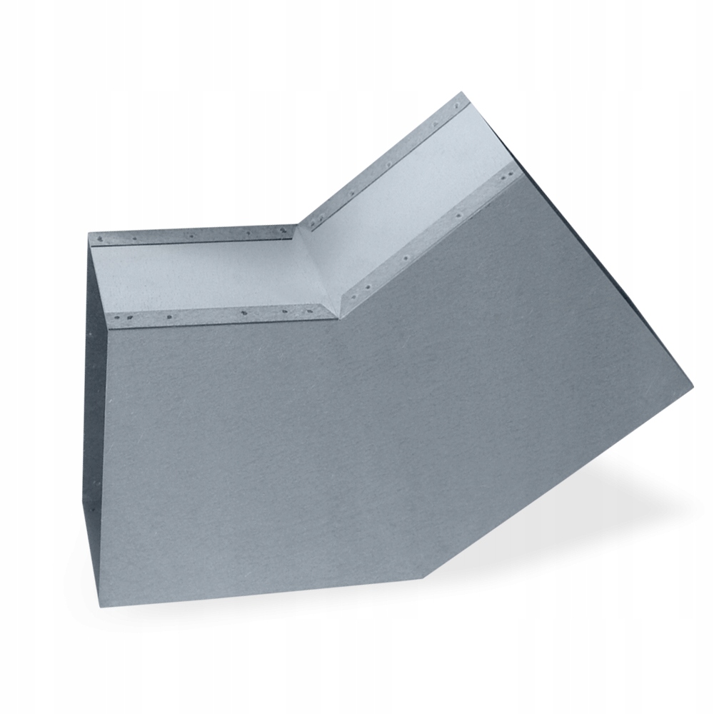 

Kolano 45st kanał płaski 200x50mm