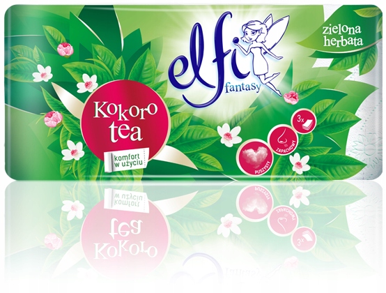 

Papier toaletowy Elfi Kokoro tea 3w 80 rolek