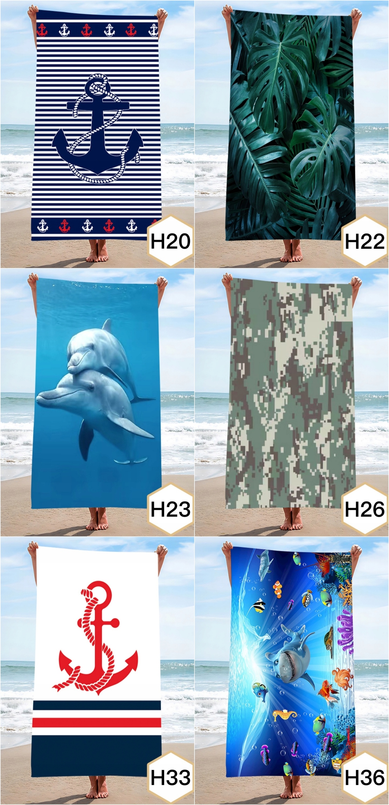 RĘCZNIK PLAŻOWY DUŻY KĄPIELOWY SUMMER RĘCZNIKI XL Marka inna