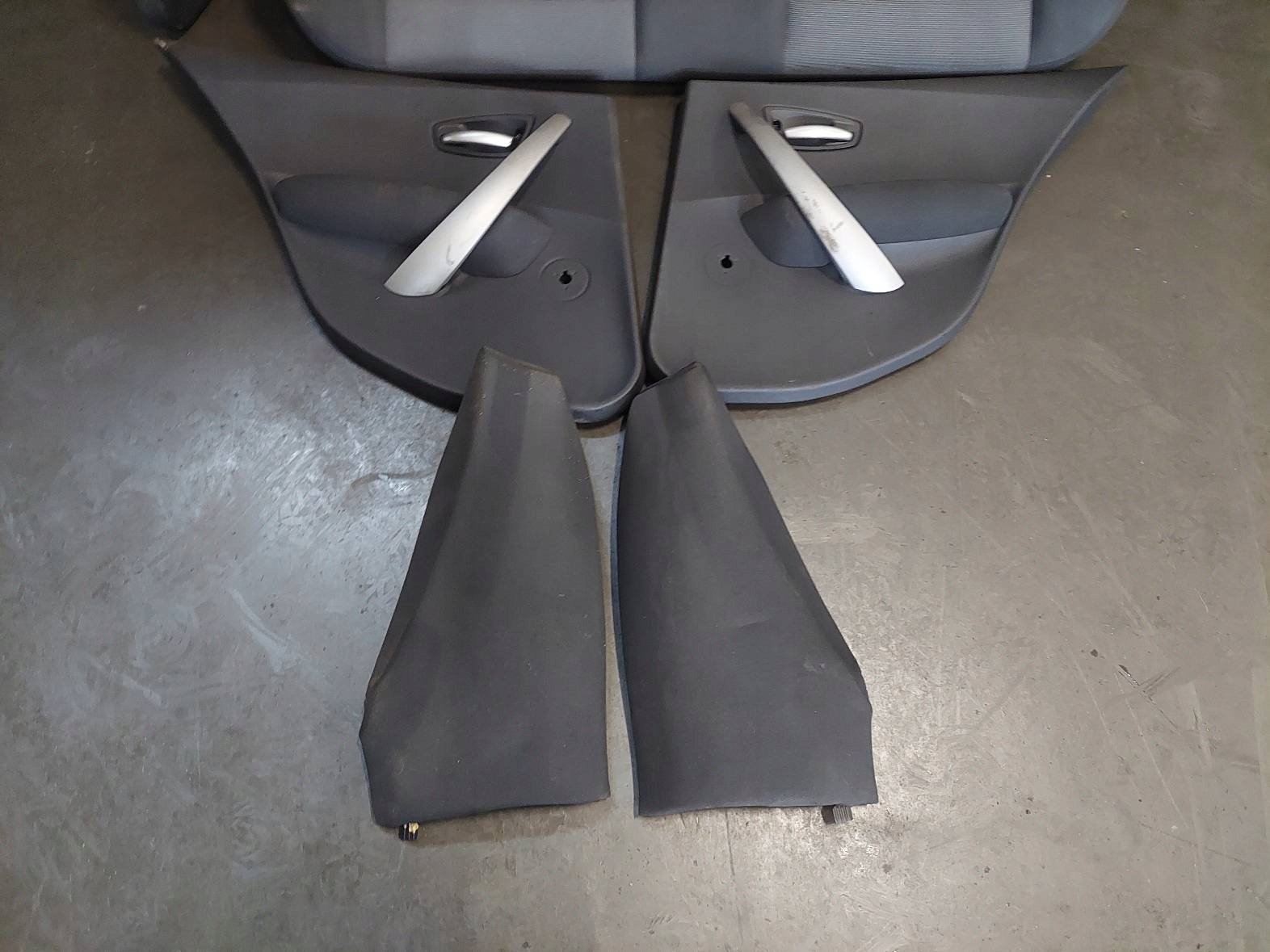 KOMPLET seats left right front + seat rear part + side BMW E87 118d