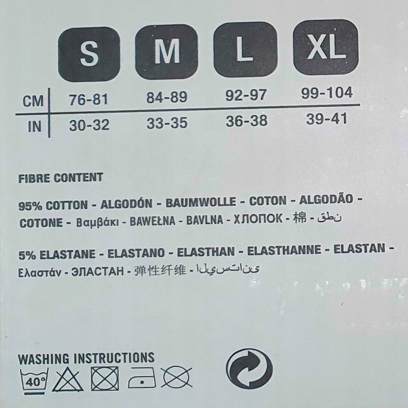 Bokserki REEBOK TRUNK gładkie BOX S Kolekcja TRUNK