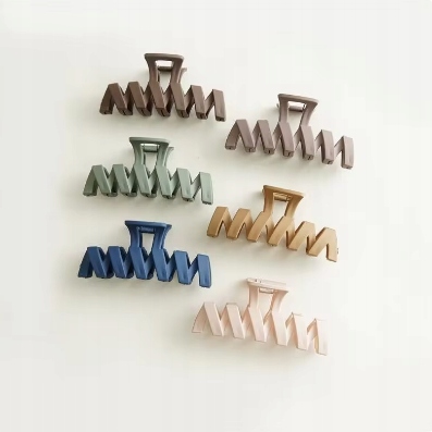 SPINKA DO WŁOSÓW OZDOBNA DUŻA KLAMRA ZACISK ELEGANCKA OZDOBA XL BRĄZ Model SP129BR