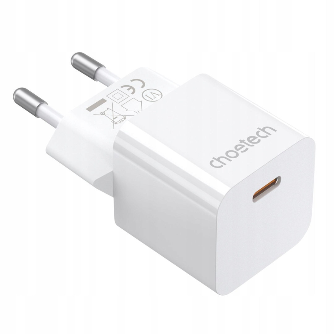 Ładowarka sieciowa 20W Usb Typ C biały Choetech