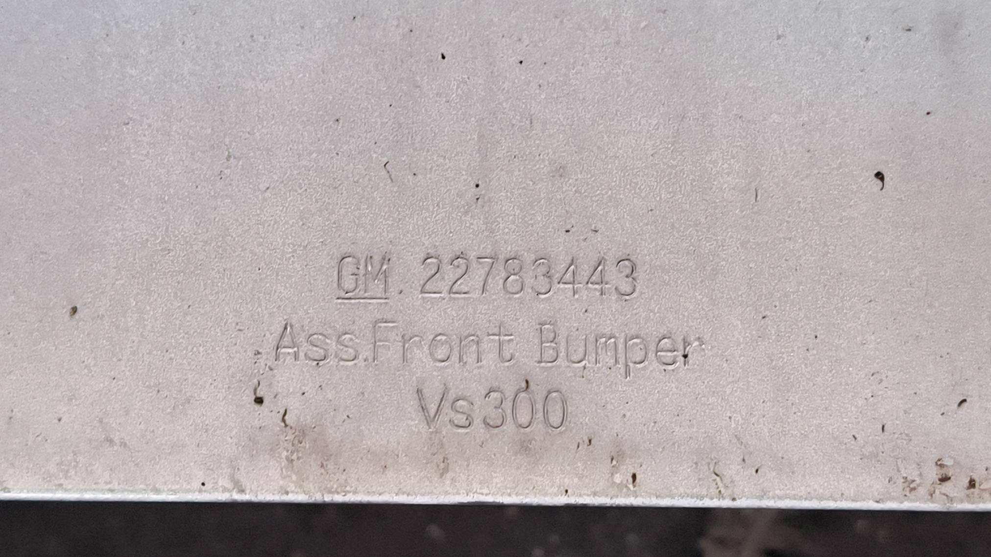 bumper support front 22783443 CHEVROLET MALIBU