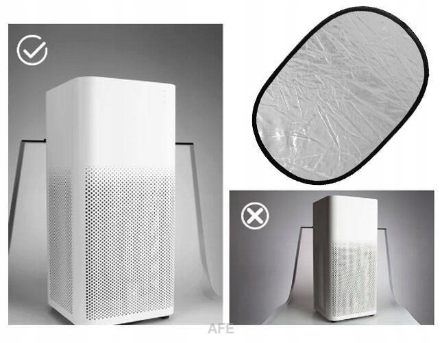 Blenda 5w1 120x180cm 120x180 120/180cm 180/120 OWALNA dyfuzor + POKROWIEC Rozmiar Większa niż 110cm