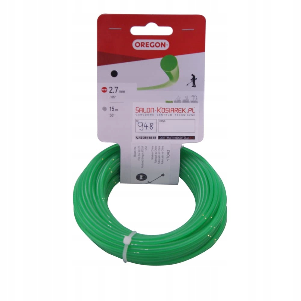 

Żyłka tnąca Oregon okrągła 2,7 mm 15 m