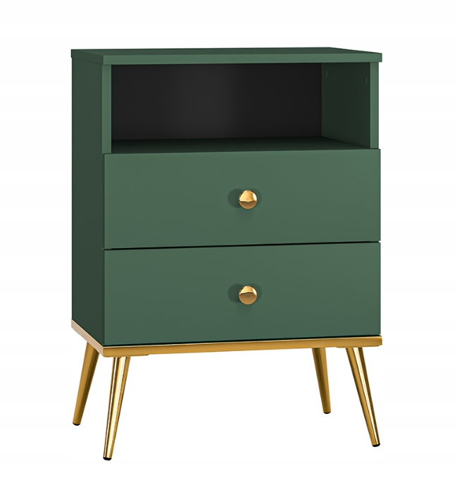 Stolik Nocny / Szafka Nocna 2 Szuflady 2SZ 50 cm Labrador FRESTO ML