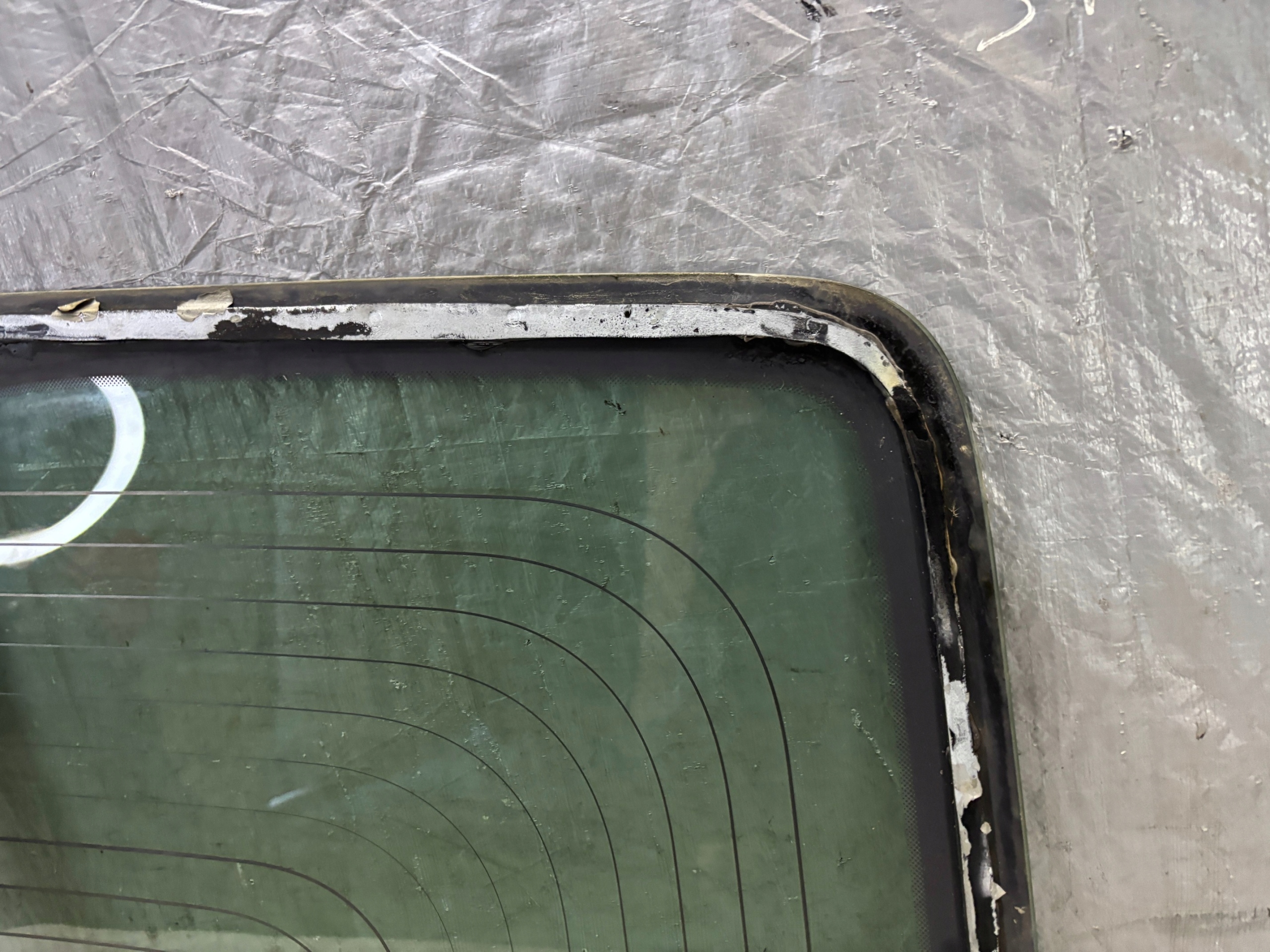 window door left rear part Opel Movano A lift
