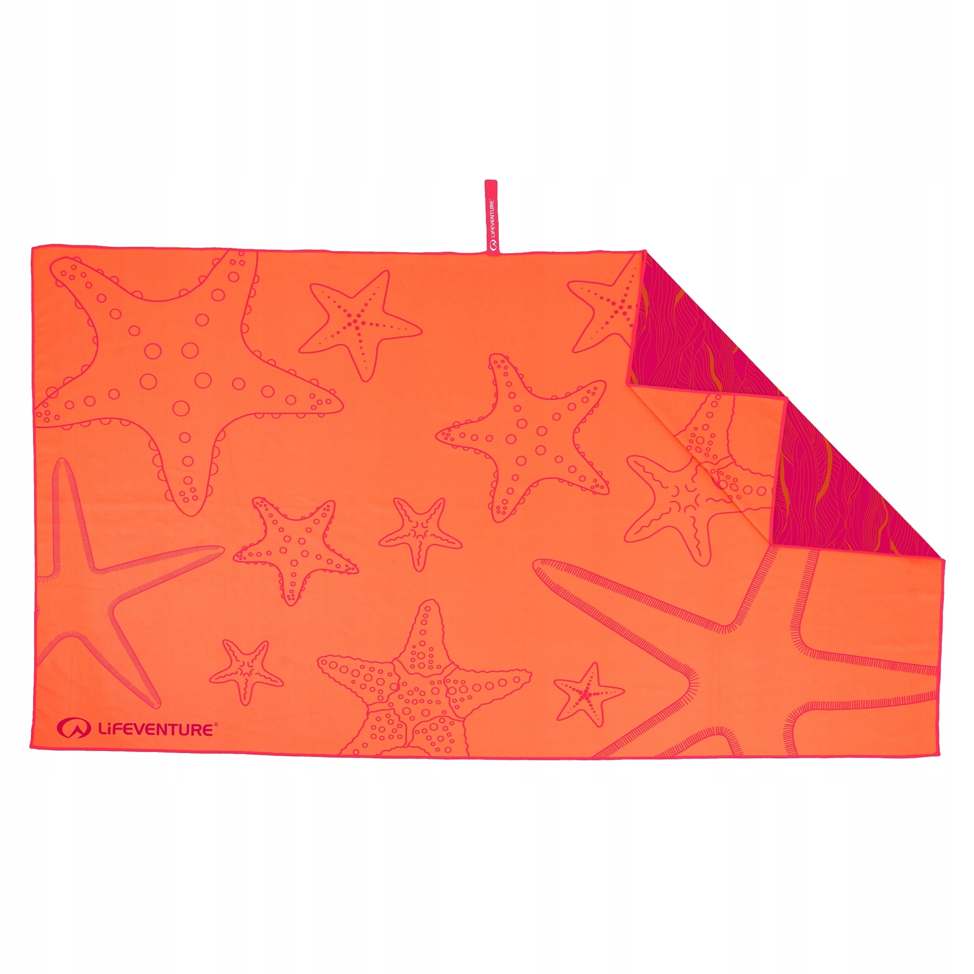 Rychleschnoucí ručník SoftFibre Recycled Lifeventure Starfish 150 x 90 cm