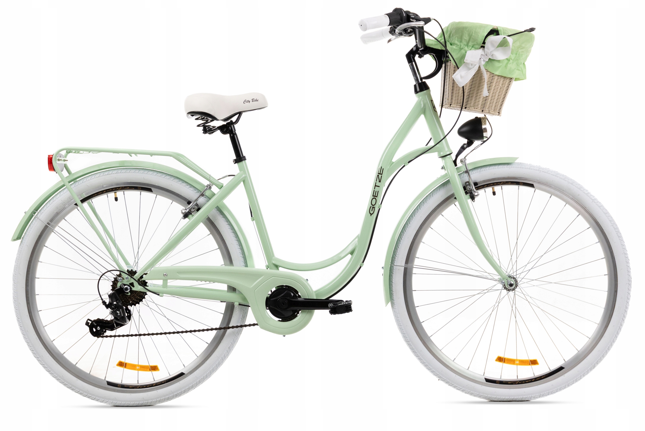 Rower miejski Goetze Mood 28 Nl lekki Shimano kosz