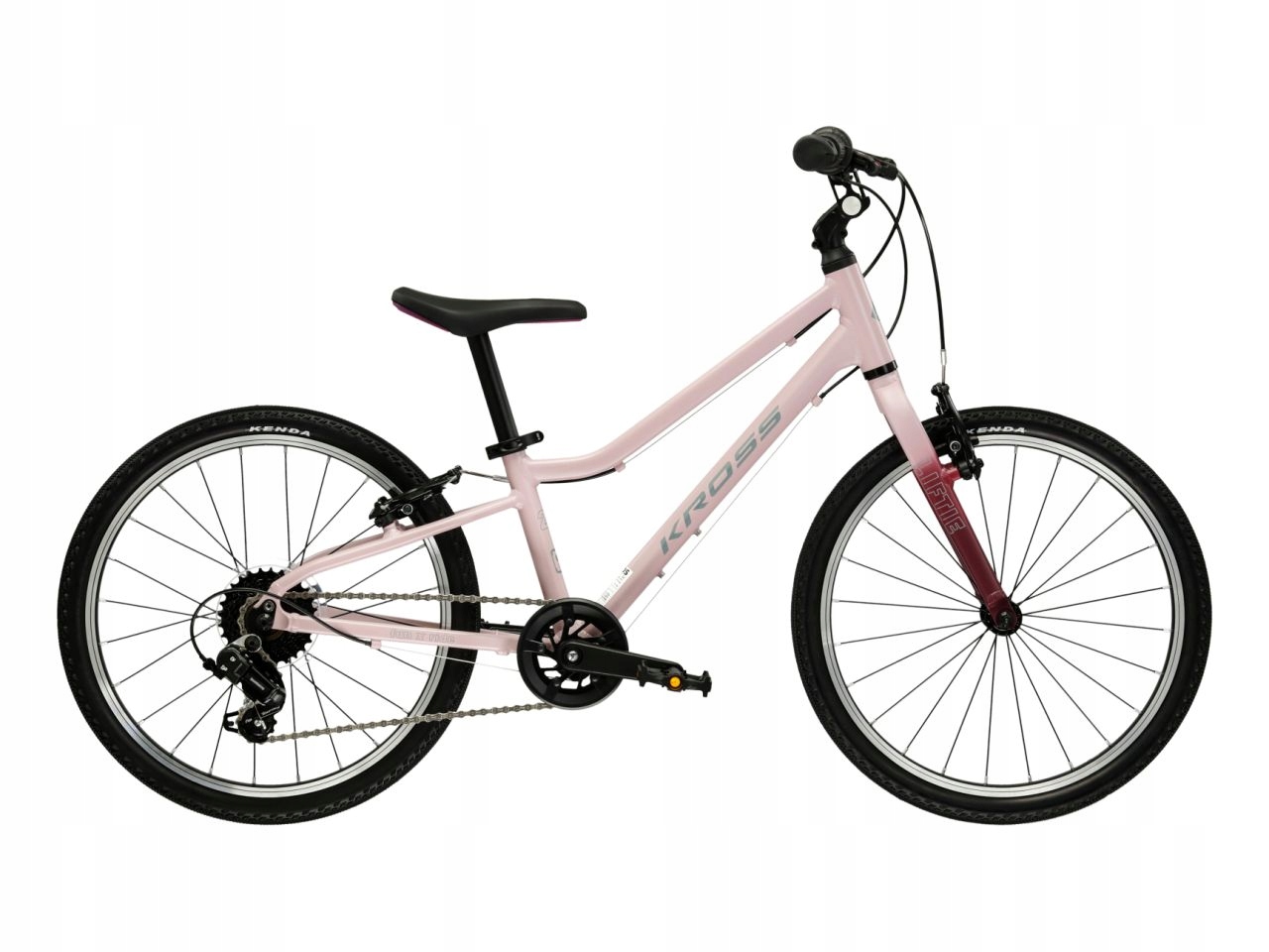 Lekki 7,2KG Rower dziecięcy Kross Liftie 20 7s Liliowy 2026 Koła 20"
