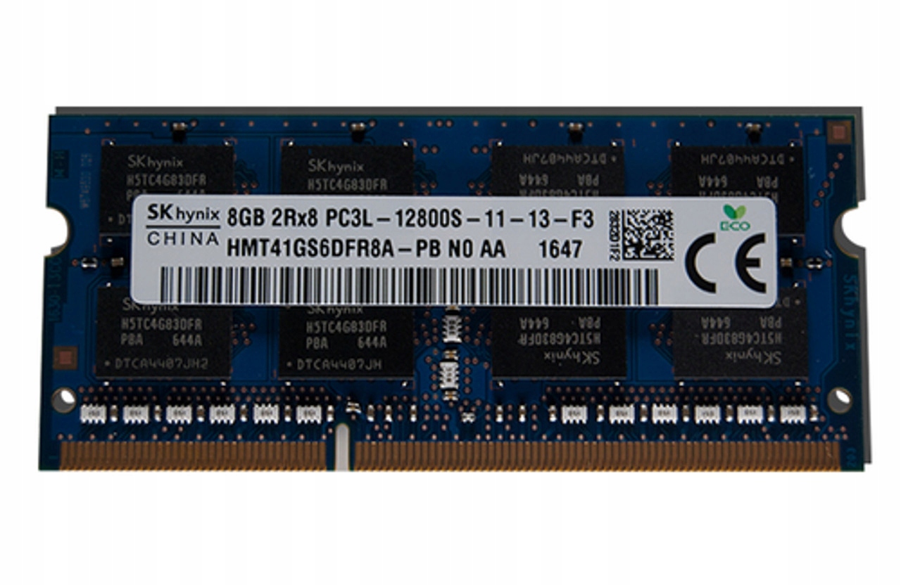 Pamięć Ram 8GB DDR3 Sodimm PC3L 12800S 1600MHz