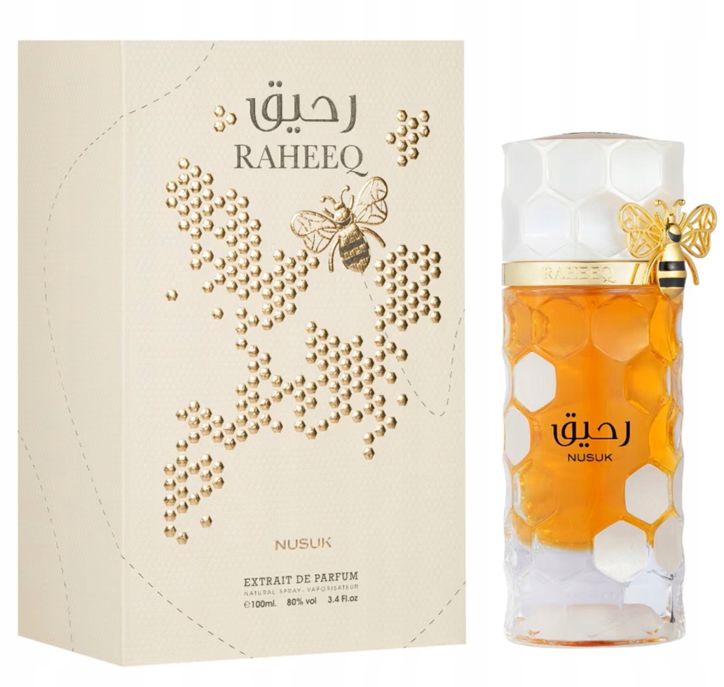 Oryginalne Perfumy Arabskie Nusuk Raheeq 100ml EDP+Próbka 2ml Gratis!