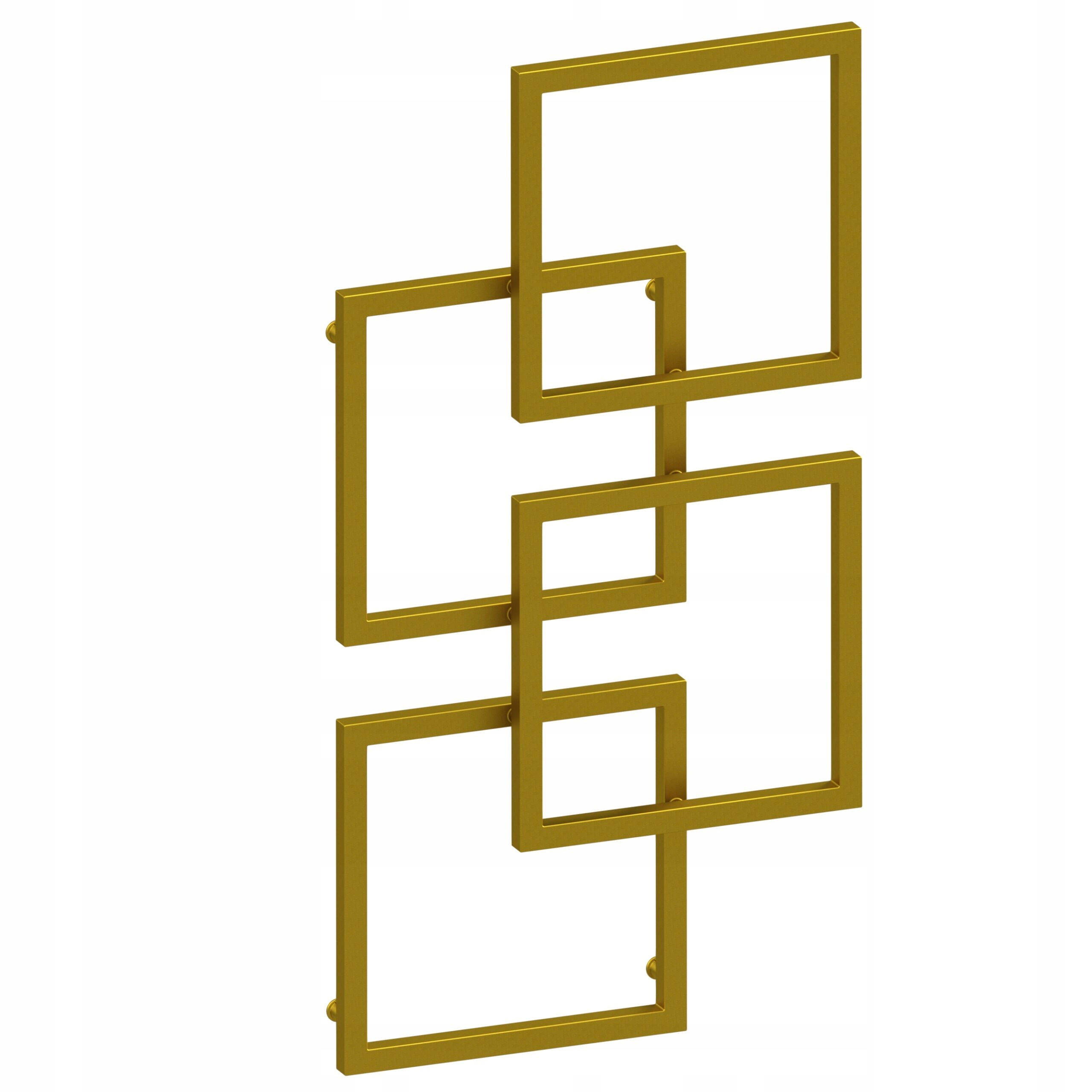 Dekoratívny Radiátor Quatro H1280 L660 Zlatý