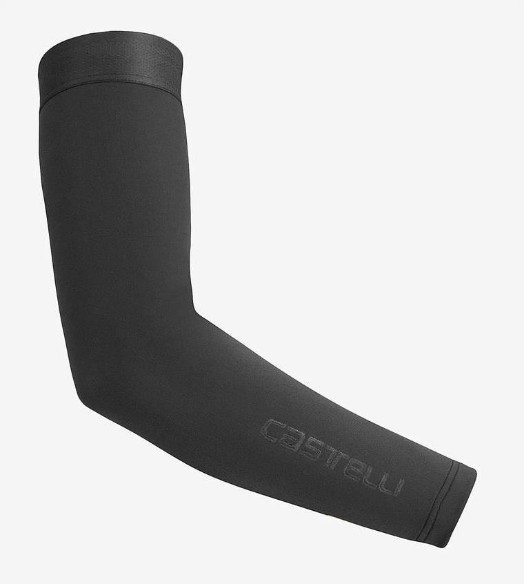 Cyklistické rukavice Castelli Espresso light black černé M