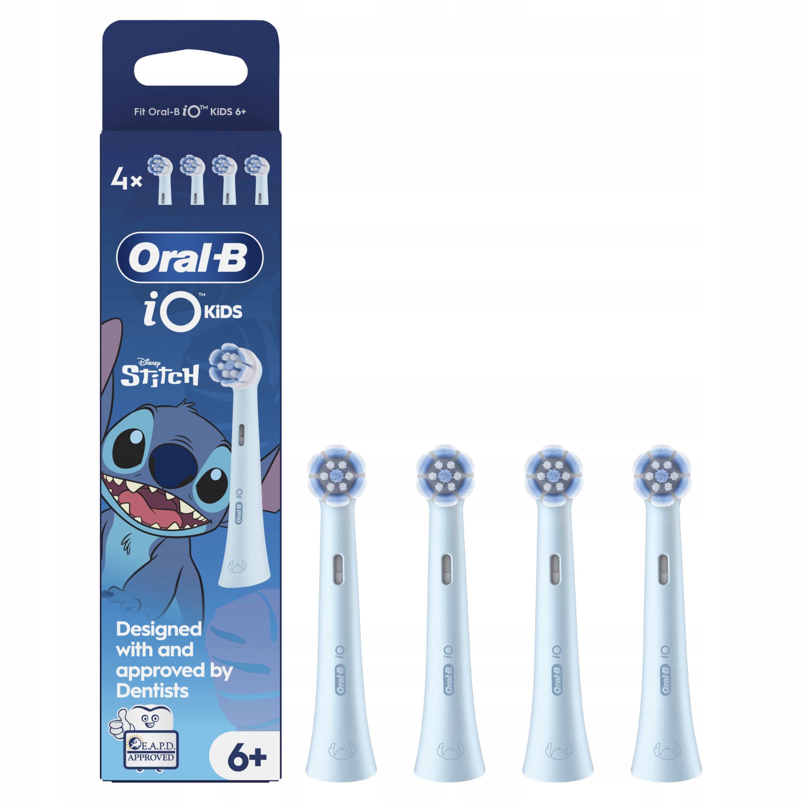 Końcówka szczoteczki Oral-b Kids Stitch (4 szt.) (Dla dzieci)